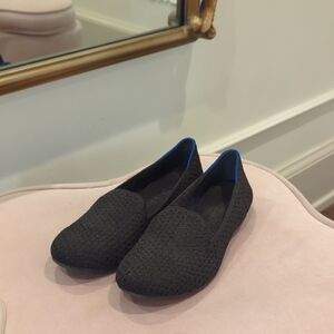 Rothy's Honeycomb Black Loafers Sz 7